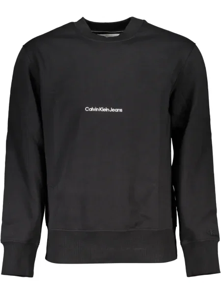 Hanorac crewneck Calvin Klein negru