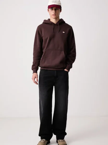 Dickies hanorac cu glugă pentru bărbați cu maro