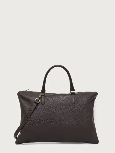 Answear.LAB torebka shopper skórzana brązowa