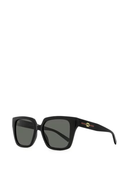 Ριγέ γυαλιά ηλίου Gucci Eyewear μαύρο