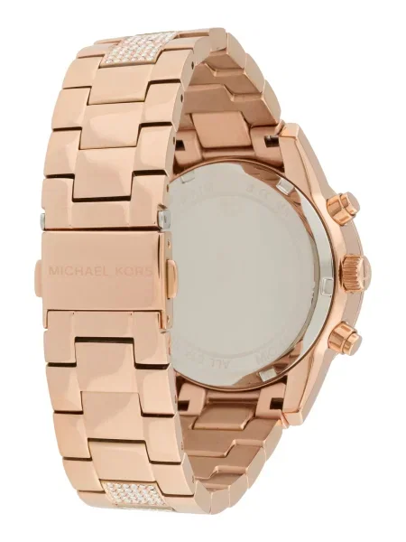 MICHAEL Michael Kors Ceas analogic RITZ auriu / transparent roz