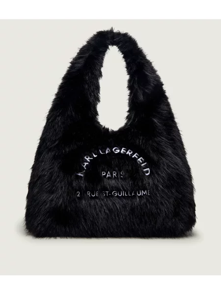 Geanta hobo Karl Lagerfeld negru