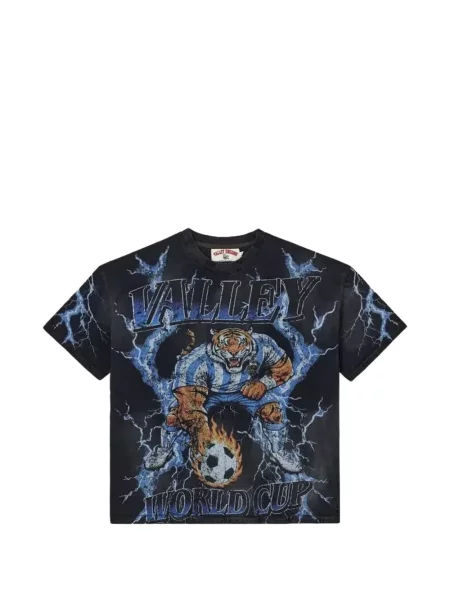 Tricou Vale cu imagine negru