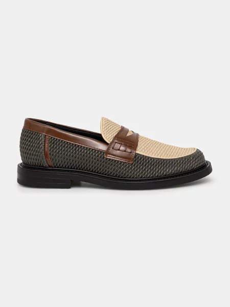 Mokasíny Filling Pieces Loafer Reed béžová