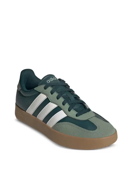 Fűzős szarvasbőr sneaker Adidas zöld