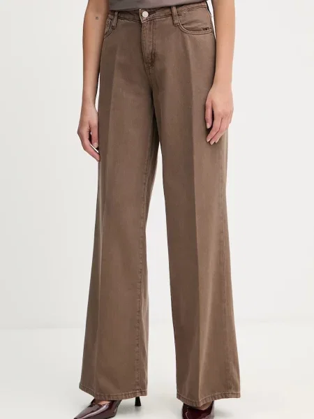 Kavbojke Guess rjava