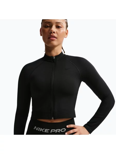Bluză de antrenament pentru femei Nike Pro Seamless black negru