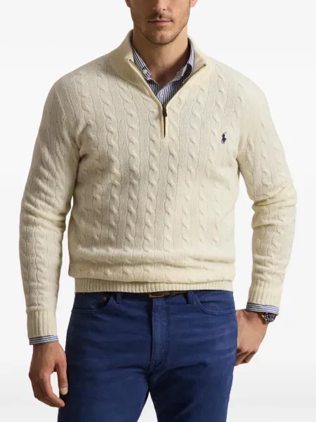 Șosete Polo Ralph Lauren cu model herringbone cu broderie plasă albastru
