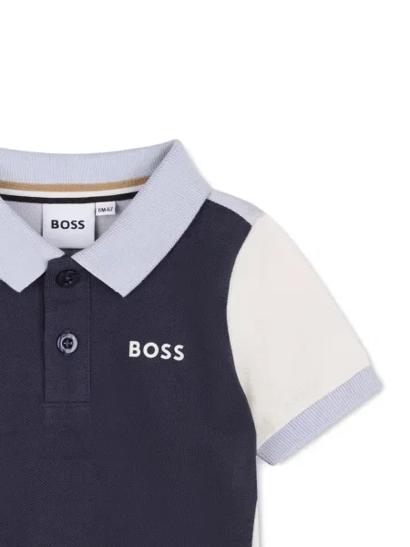 Koszulka polo dziecięca Bosswear niebieska