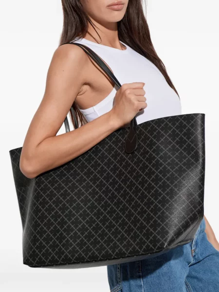 Geantă shopper By Malene Birger negru
