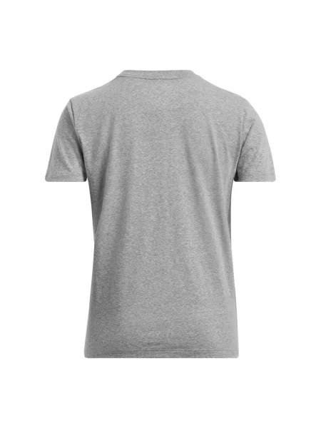 UNDER ARMOUR Tricou funcțional amestecat / negru gri