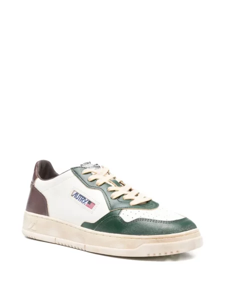 Sneakerși Autry din piele alb
