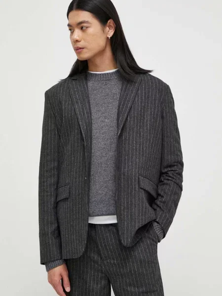 Samsoe Samsoe sacou din lana gri