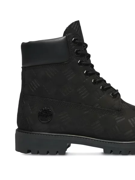 Botine Timberland cu imagine negru