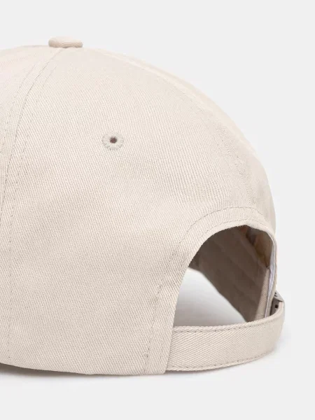 Calvin Klein czapka bejsbolówka beżowa