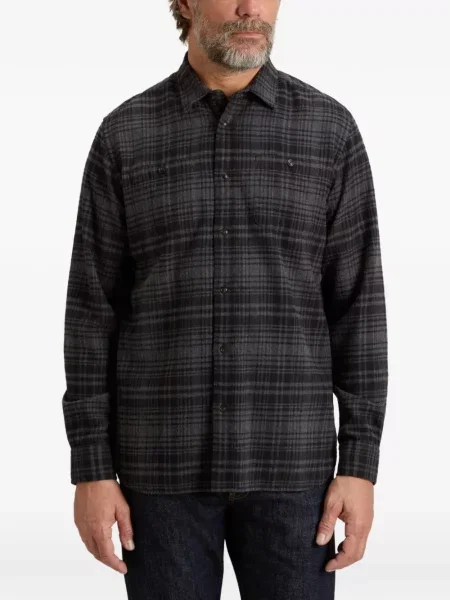 Cămașă Woolrich în carouri negru