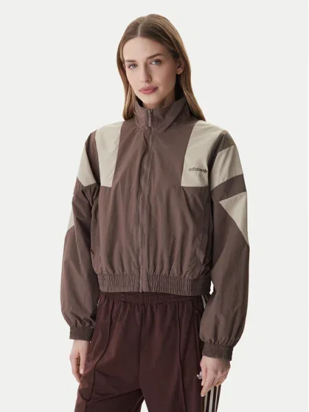 Adidas Bluză Blocked Washed Oversize maro