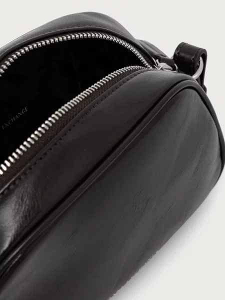 Кожаная сумка через плечо Armani Exchange