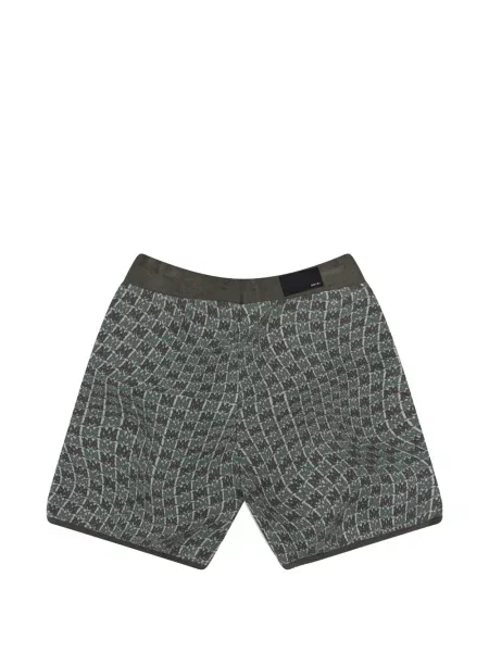 Pantaloni scurți Amiri cu cordon verde