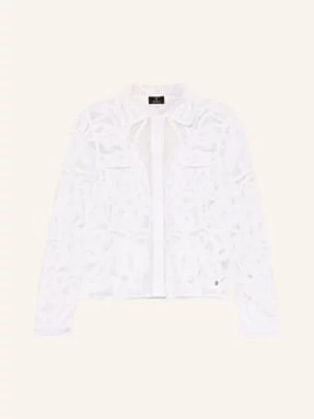 Monari Háčkovaná Vesta bílá