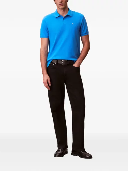 Tricou polo Calvin Klein clasic albastru