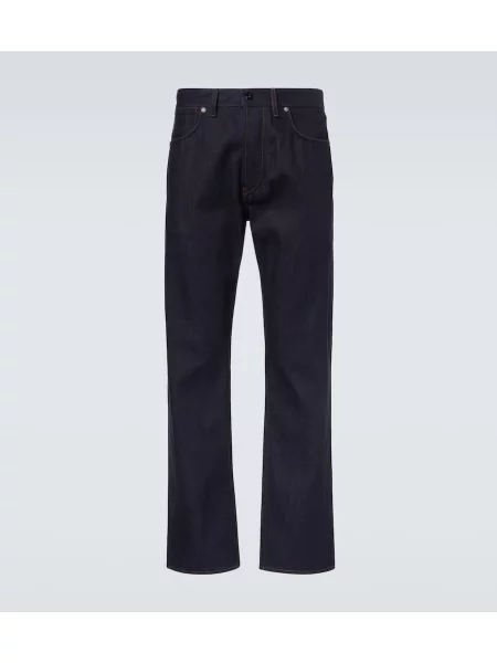 Traperice ravnih nogavica Stone Island kamenje plava