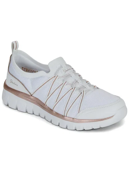 Félcipő Skechers fehér