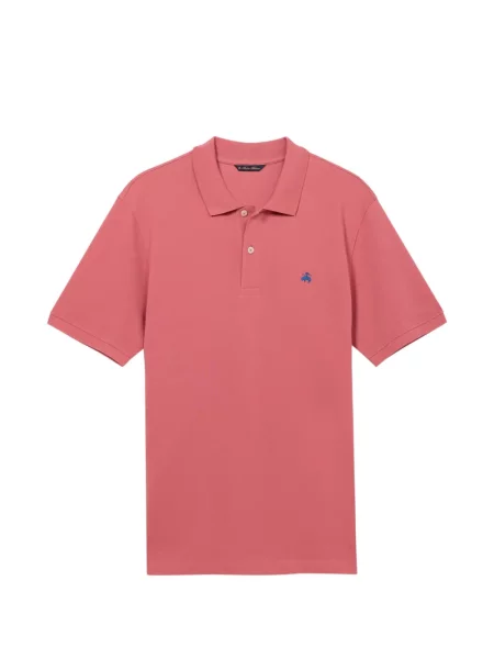 Tricou polo Brooks Brothers cu broderie roz