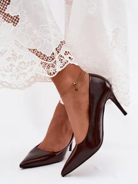 Pantofi Boto din piele alb