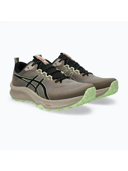 Încălțăminte de alergare pentru bărbați Asics Trabuco Terra 3 Taupe Grey/Illuminate Yellow gri