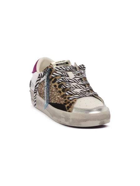 Sneakerși Crime London alb