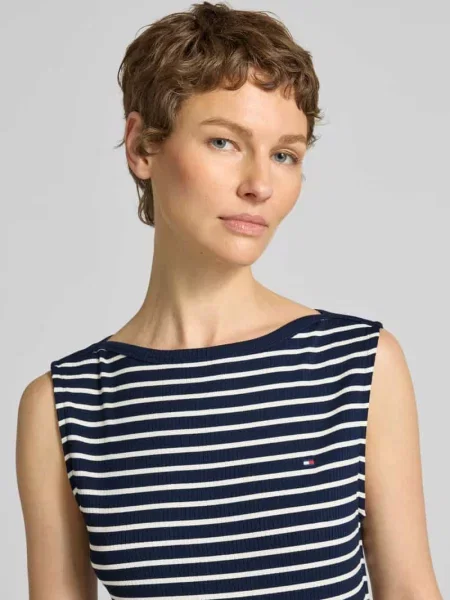 Tommy Hilfiger Sukienka Z Dżerseju blau