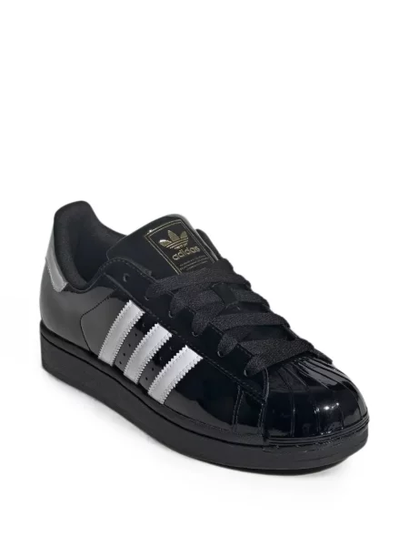 Bőr futó sneaker Adidas Climacool fekete