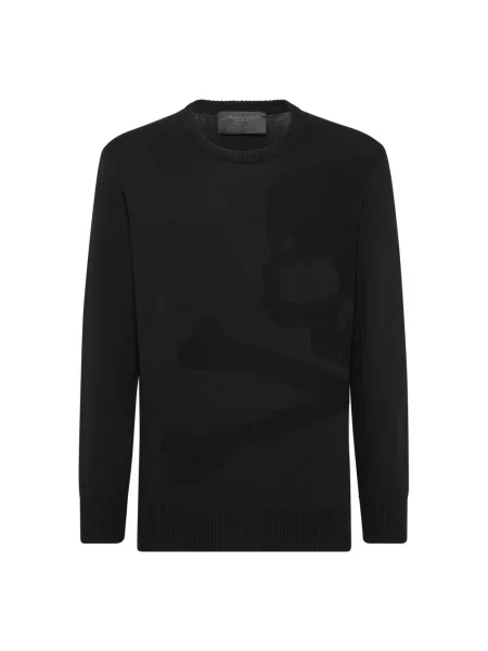 Sweter Philipp Plein czarny