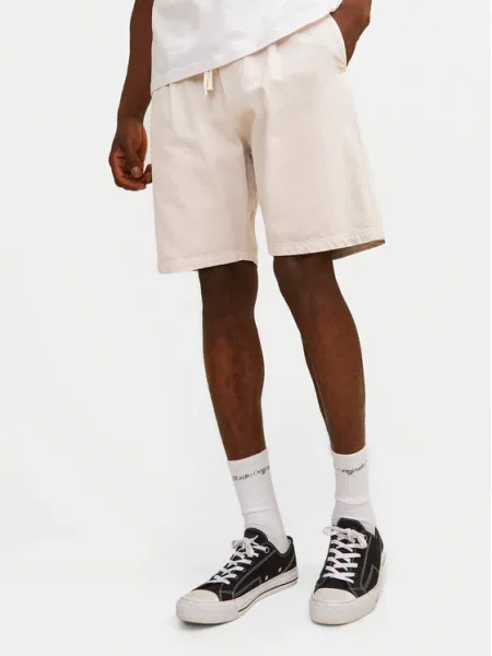 Jack & Jones Szorty materiałowe Tony różowy