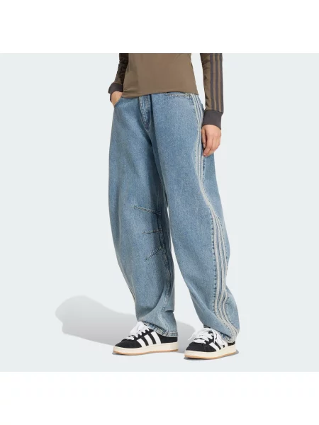 ADIDAS ORIGINALS Džínsy modrá denim biela