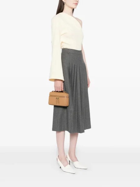 Geantă Tory Burch maro