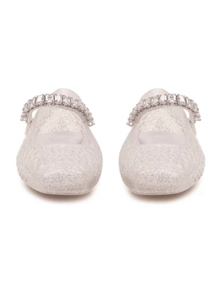 Balerinki Jimmy Choo białe