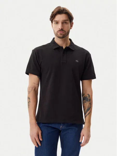 Calvin Klein Jeans Polo czarny