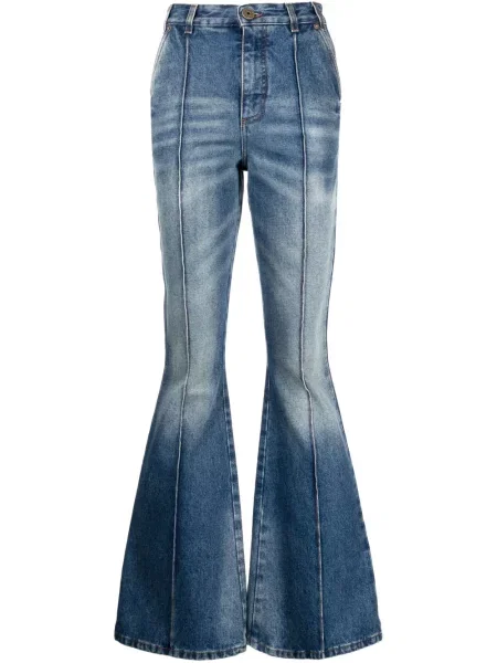 Blugi evazați Balmain albastru