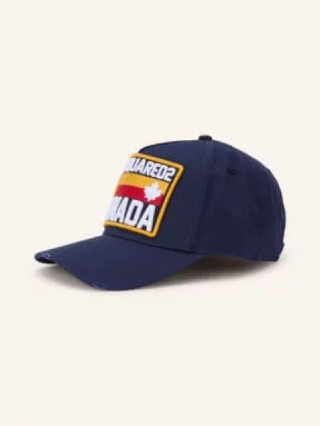 Czapka Z Daszkiem blau czerwona