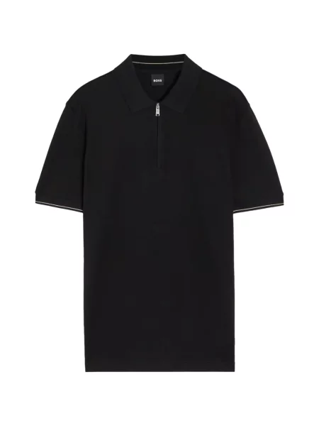 Tricou polo Boss negru
