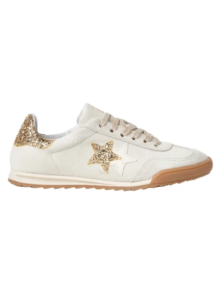 Sneakersy 2star skórzane beżowe