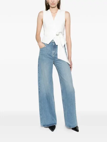 Decupat vestă Max Mara alb