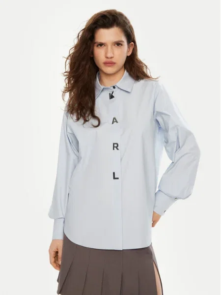 KARL LAGERFELD Cămașă albastru