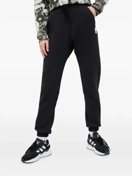 Pantaloni Adidas cu dungi cu autograf alergare albastru