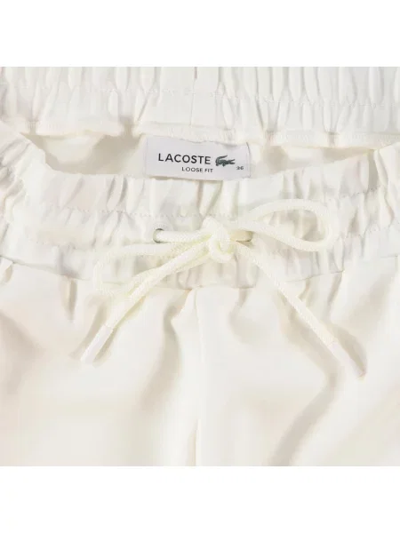 Lacoste Spodnie Dresowe O Luźnym Kroju beżowy