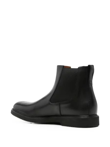 Botine Nero Giardini din piele negru