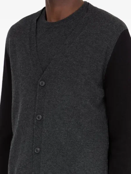 Cardigan Maison Margiela de lână gri