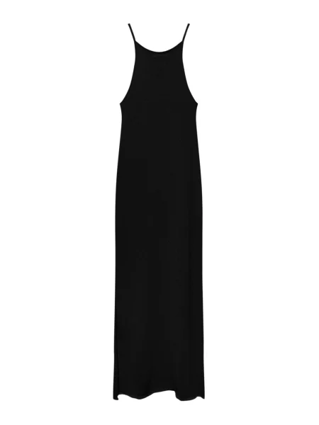 Pull&Bear Rochie tricotat negru